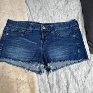 Express Blue Jean Shorts